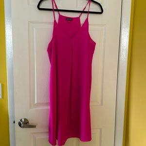 Hot pink dress